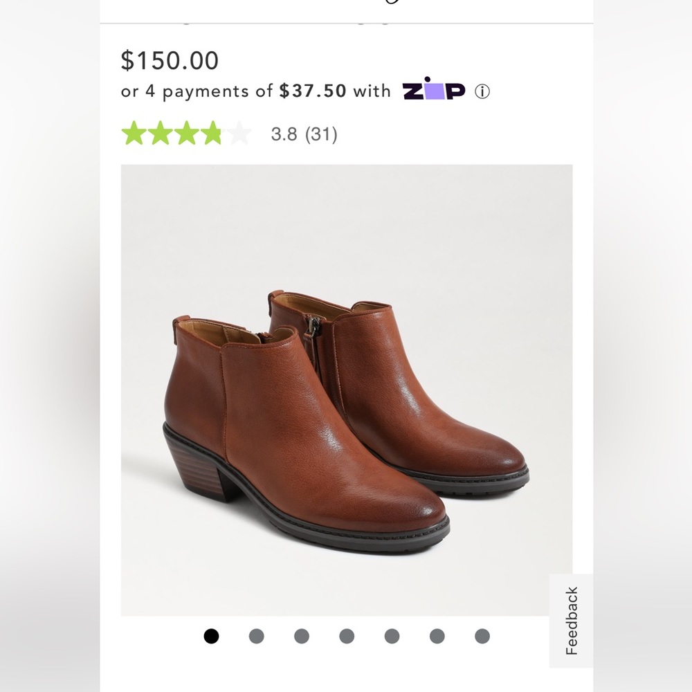 Women’s booties, size 7.5!